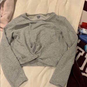 Ariel long sleeve little crop